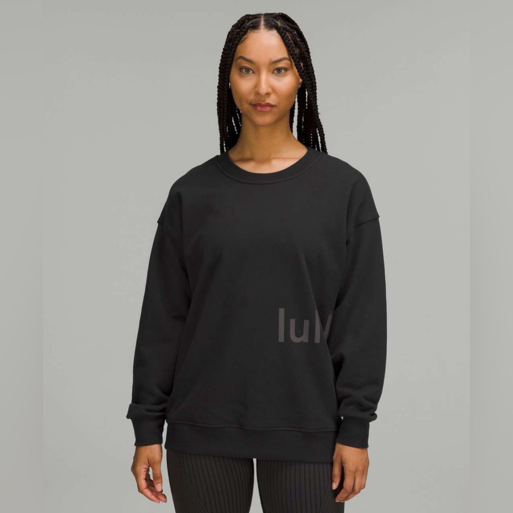Lululemon Perfectly Oversized Graphic Crew